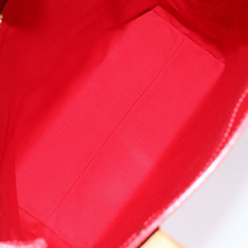 【日本直送】路易威登 Monogram Vernis Reade MM 手提包 紅色 M91086 LV 正品 gh574-10