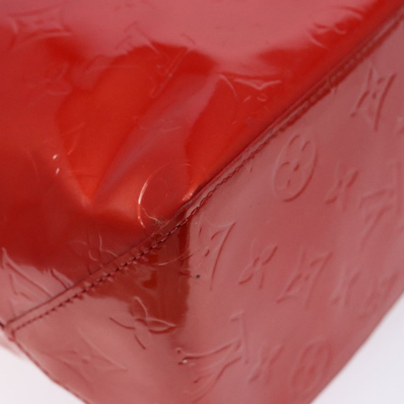 【日本直送】路易威登 Monogram Vernis Reade MM 手提包 紅色 M91086 LV 正品 gh574-13