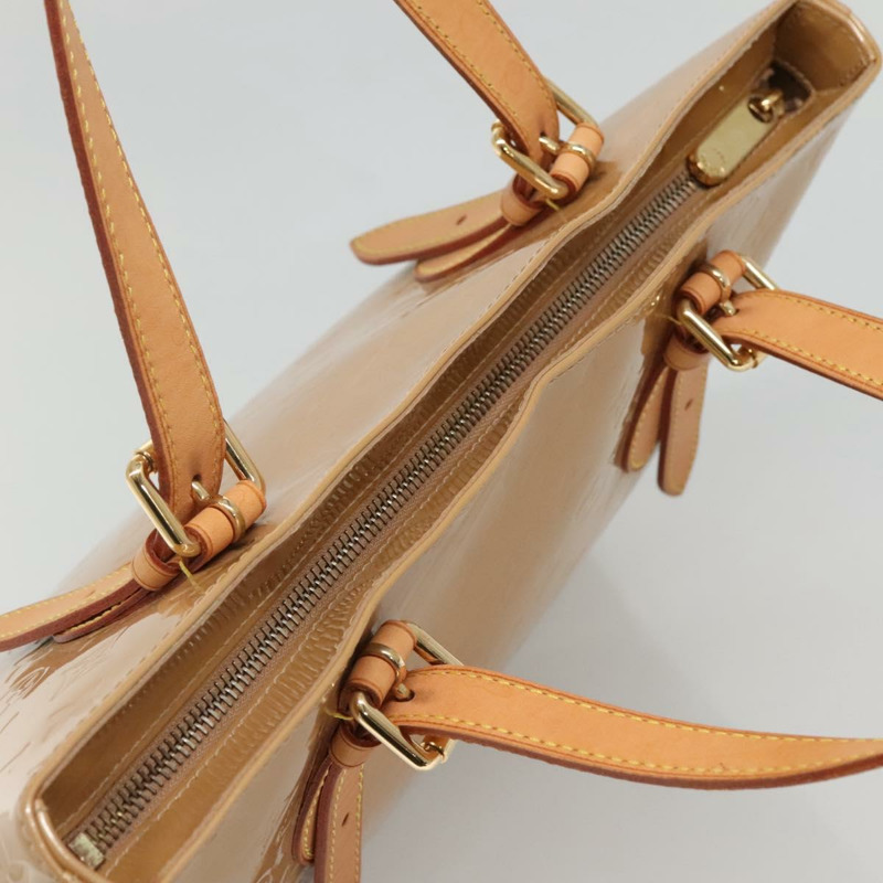 【日本直送】路易威登 Monogram Vernis Brentwood 單肩包 Noisette M91511 正品 gh577-5