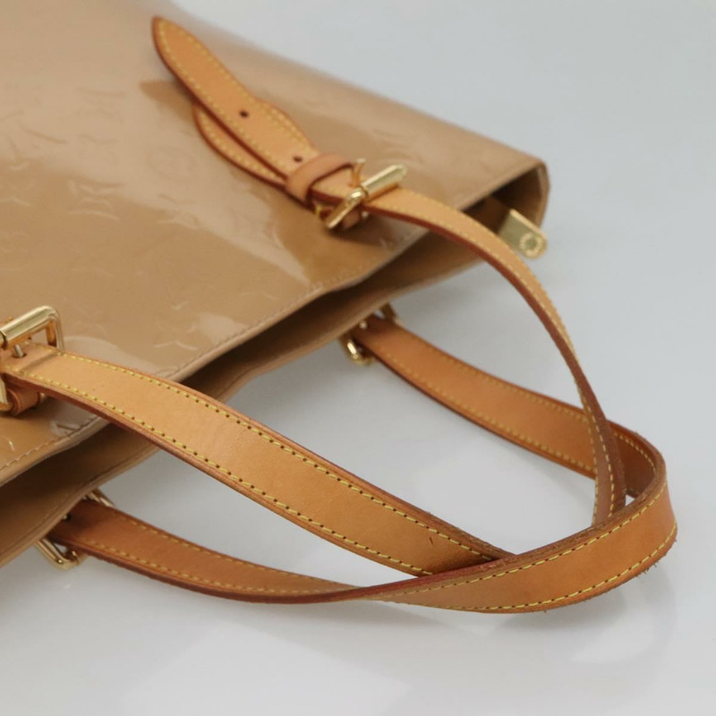 【日本直送】路易威登 Monogram Vernis Brentwood 單肩包 Noisette M91511 正品 gh577-6