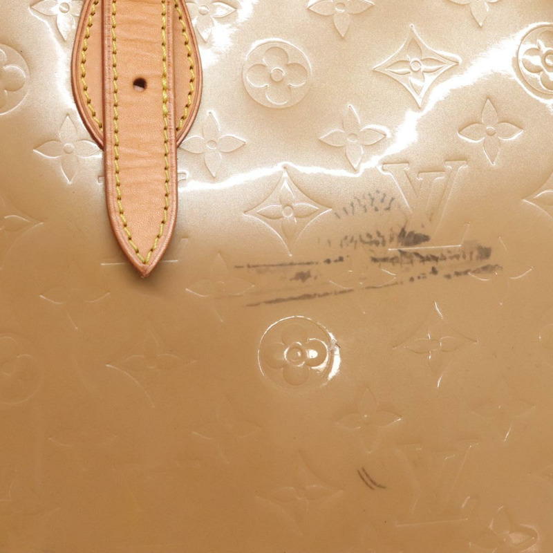 【日本直送】路易威登 Monogram Vernis Brentwood 單肩包 Noisette M91511 正品 gh577-8