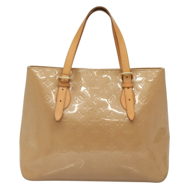 【日本直送】路易威登 Monogram Vernis Brentwood 單肩包 Noisette M91511 正品 gh577-12