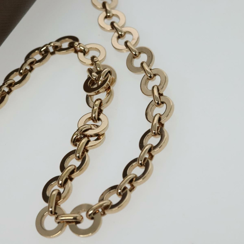 【日本直送】Salvatore Ferragamo Gancini 鏈條單肩包，棕色皮革，金色，正品 gh694-6