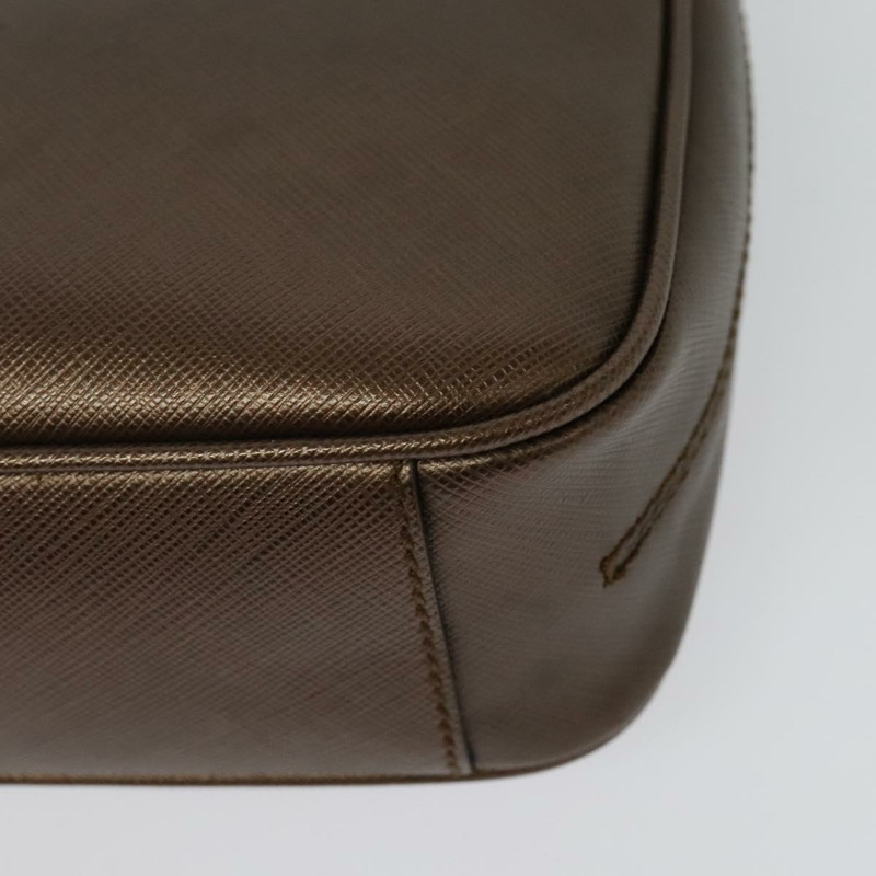 【日本直送】Salvatore Ferragamo Gancini 鏈條單肩包，棕色皮革，金色，正品 gh694-15