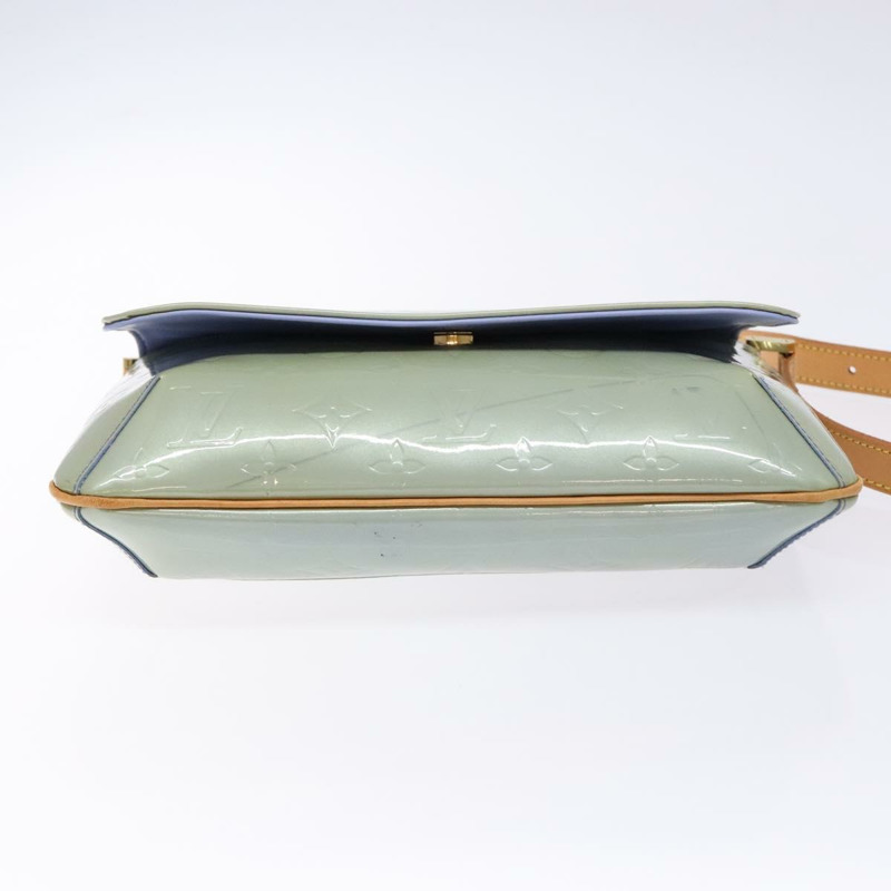 【日本直送】路易威登 Monogram Vernis Thompson Street Bag Lavande M91009 LV Auth gh572-4