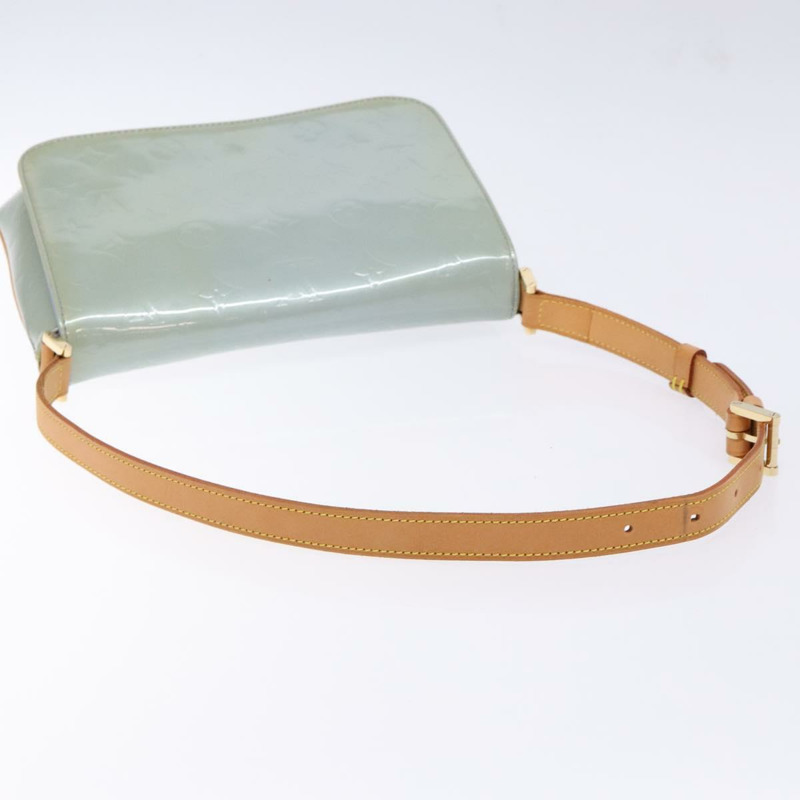 【日本直送】路易威登 Monogram Vernis Thompson Street Bag Lavande M91009 LV Auth gh572-6