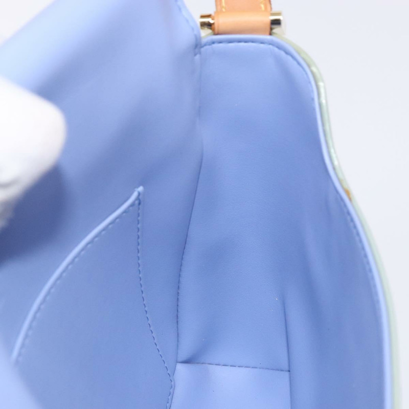 【日本直送】路易威登 Monogram Vernis Thompson Street Bag Lavande M91009 LV Auth gh572-18