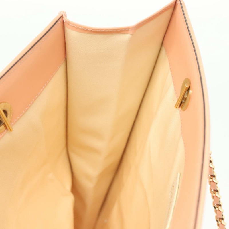 【日本直送】香奈兒手袋 帆布 粉紅色 金 CC 標誌 正品 gh685-19