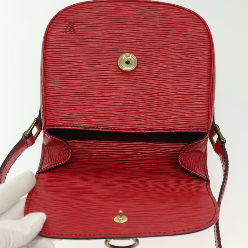 【日本直送】路易威登 Epi Saint Cloud PM 紅色肩背包 M52217 LV 正品 gh693-9