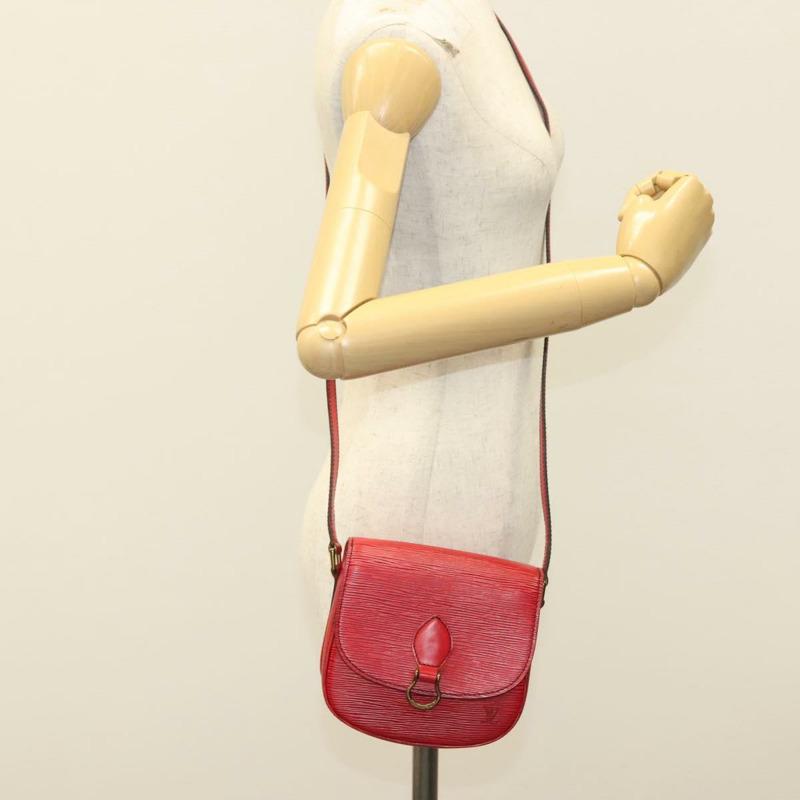 【日本直送】路易威登 Epi Saint Cloud PM 紅色肩背包 M52217 LV 正品 gh693-21