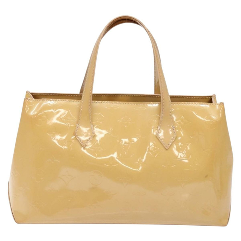 【日本直送】路易威登 Monogram Vernis Wilshire PM 手提包 Broncorail M91452 正品 140560-1