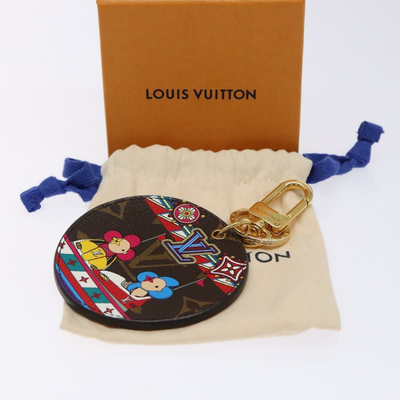 【日本直送】路易威登 Monogram Vivienne Porte Cles Illustre 包飾 M69984 正品 140393-9