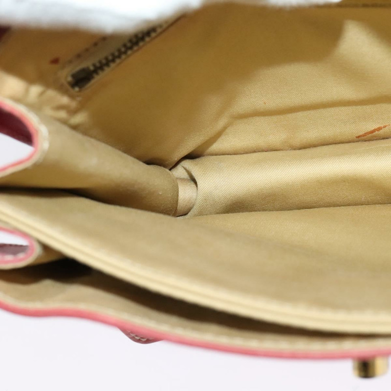 【日本直送】Miu Miu 粉紅金色皮革肩背包，正品編號 140313-19