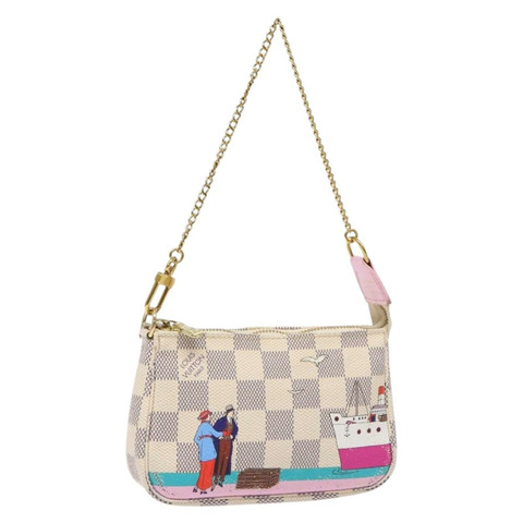 路易威登 Damier Azur 迷你手拿包配件包 N41669 LV 正品 140382