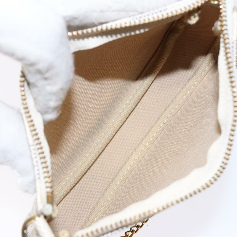 【日本直送】路易威登 Damier Azur 迷你手拿包配件包 N41669 LV 正品 140382-10