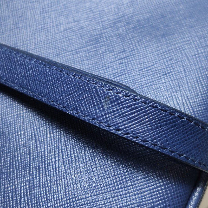 Prada Galleria殺手包大號牛皮純色三角徽標斜挎包單肩包-9