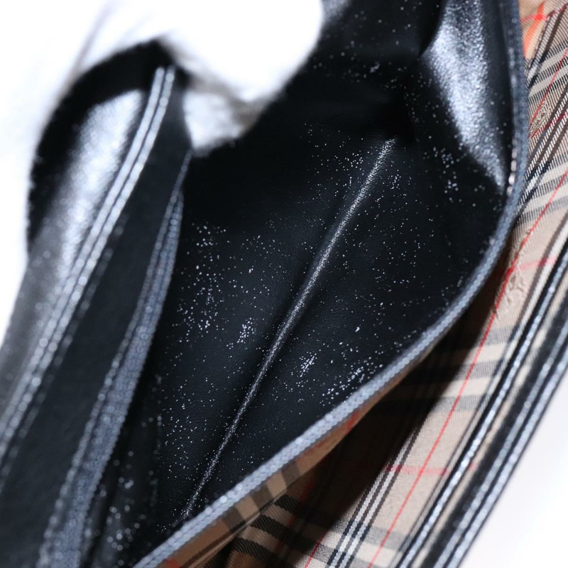 【日本直送】Burberrys 手提包 皮革 黑色 金色 正品 ep10446-11