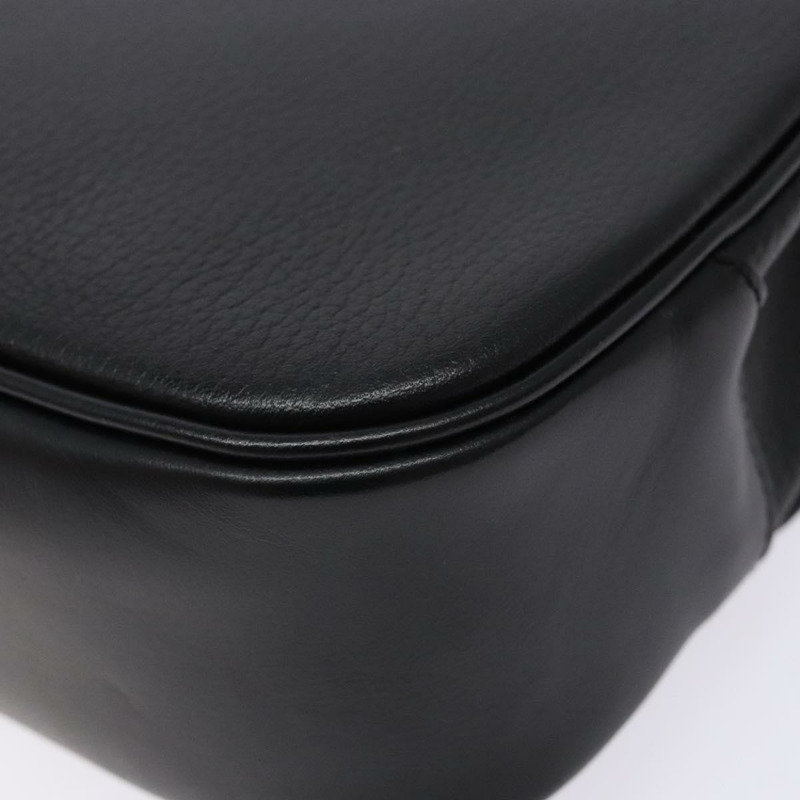 【日本直送】Burberrys 手提包 皮革 黑色 金色 正品 ep10446-14