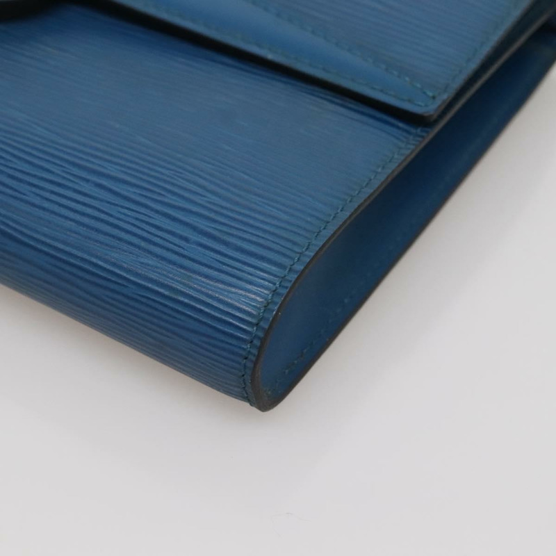 【日本直送】路易威登 Epi Pochette Arche 單背包 藍色 M52575 LV 正品 ep10558-8