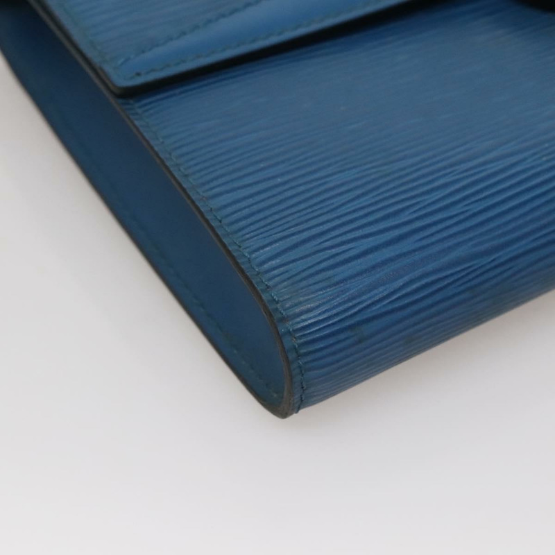 【日本直送】路易威登 Epi Pochette Arche 單背包 藍色 M52575 LV 正品 ep10558-13