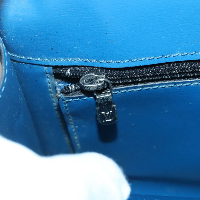 【日本直送】路易威登 Epi Pochette Arche 單背包 藍色 M52575 LV 正品 ep10558-18