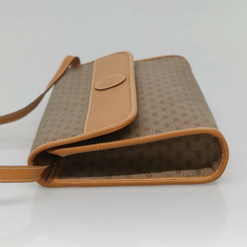 【日本直送】GUCCI Micro GG Supreme 單肩包 PVC 米色 金色 004 58 0264 正品 ep10535-2