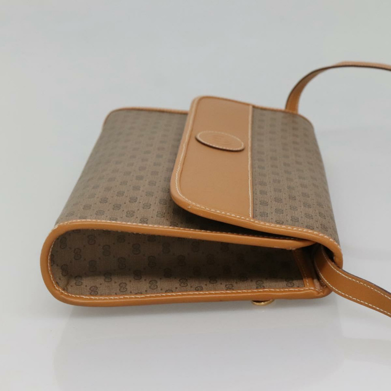 【日本直送】GUCCI Micro GG Supreme 單肩包 PVC 米色 金色 004 58 0264 正品 ep10535-3