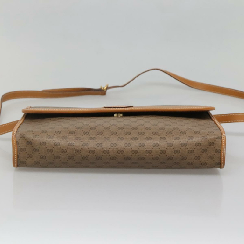 【日本直送】GUCCI Micro GG Supreme 單肩包 PVC 米色 金色 004 58 0264 正品 ep10535-4