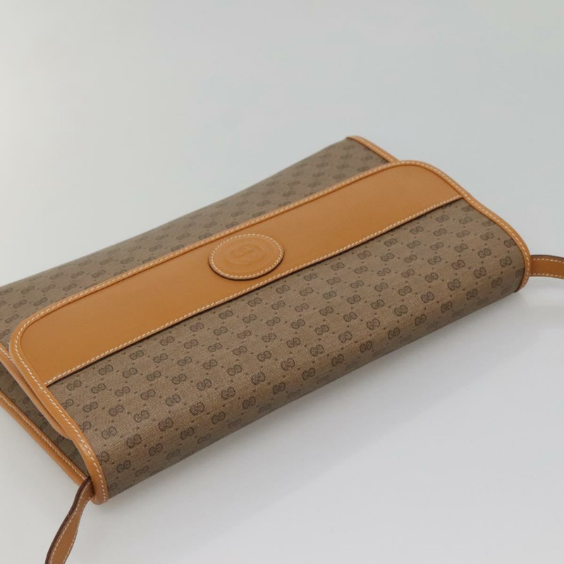 【日本直送】GUCCI Micro GG Supreme 單肩包 PVC 米色 金色 004 58 0264 正品 ep10535-5