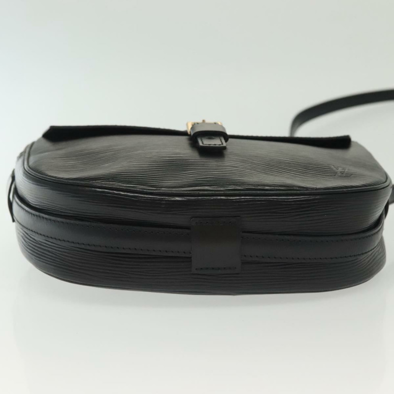 【日本直送】路易威登 Epi Jeune Fille MM 單肩包黑色 M52152 LV 正品 ep10520-4