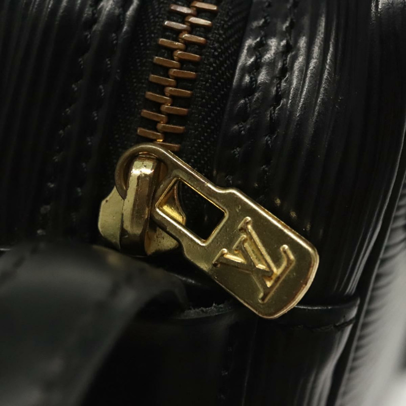 【日本直送】路易威登 Epi Jeune Fille MM 單肩包黑色 M52152 LV 正品 ep10520-8