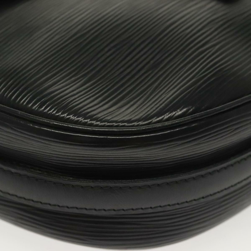 【日本直送】路易威登 Epi Jeune Fille MM 單肩包黑色 M52152 LV 正品 ep10520-13