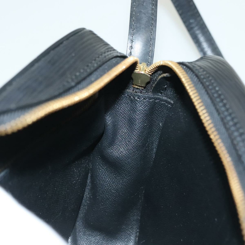 【日本直送】路易威登 Epi Jeune Fille MM 單肩包黑色 M52152 LV 正品 ep10520-19