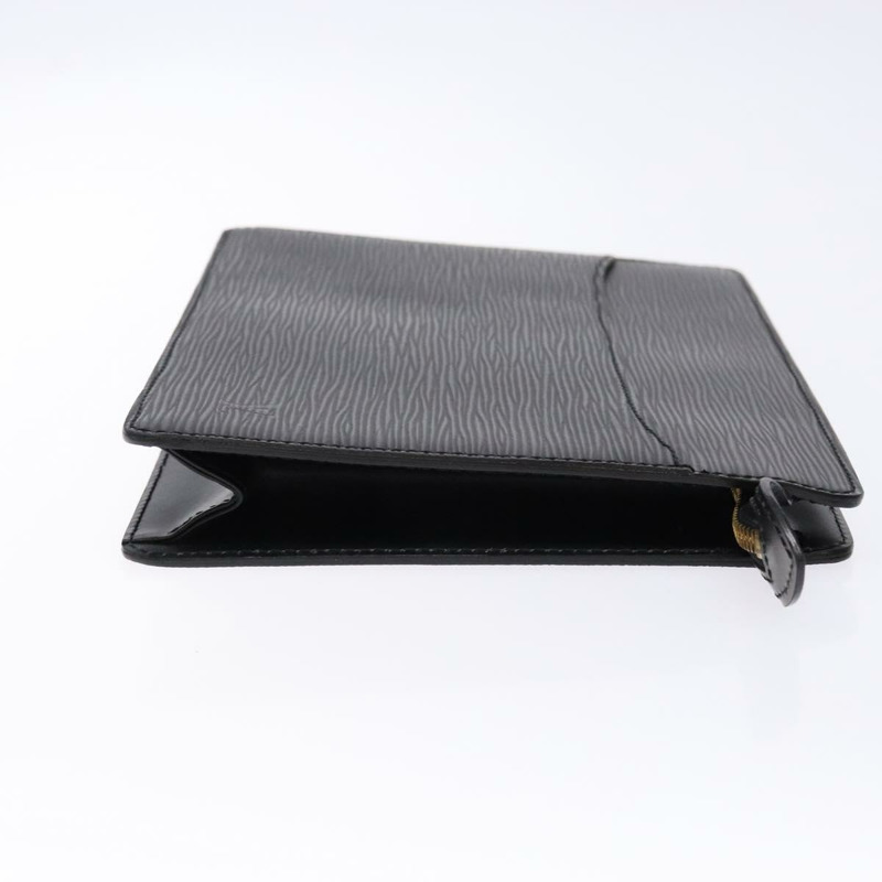 【日本直送】路易威登 Epi Pochette Homme 手拿包黑色 Noir M52522 LV 正品 fm4856-2