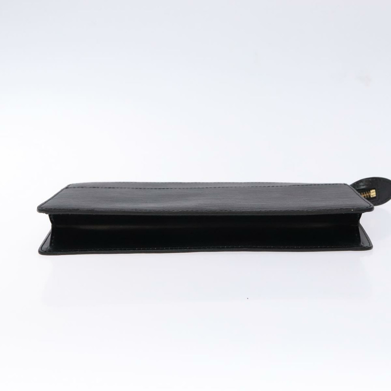 【日本直送】路易威登 Epi Pochette Homme 手拿包黑色 Noir M52522 LV 正品 fm4856-5