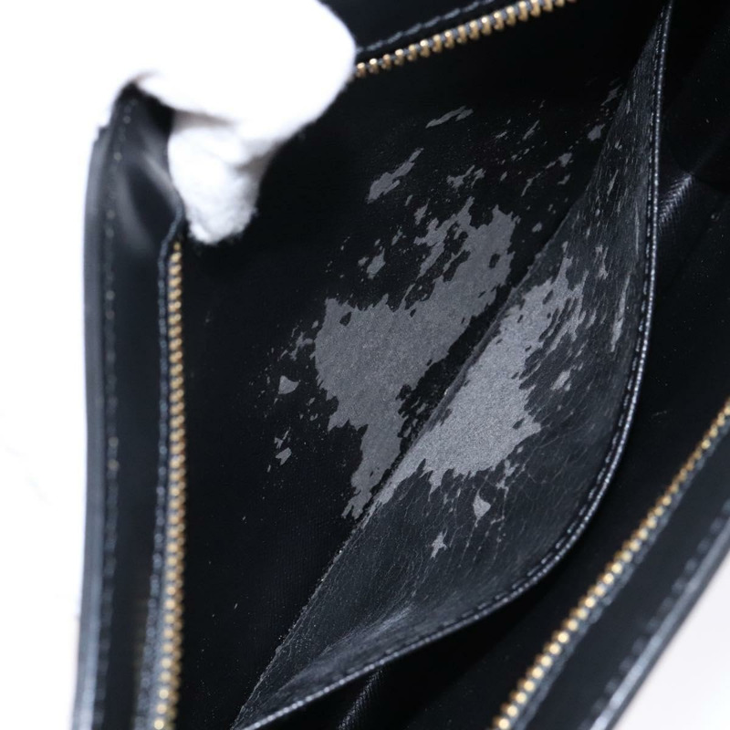 【日本直送】路易威登 Epi Pochette Homme 手拿包黑色 Noir M52522 LV 正品 fm4856-9