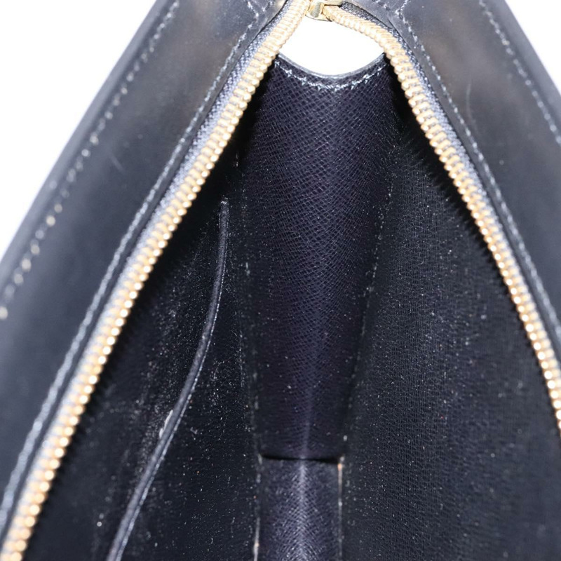 【日本直送】路易威登 Epi Pochette Homme 手拿包黑色 Noir M52522 LV 正品 fm4856-17