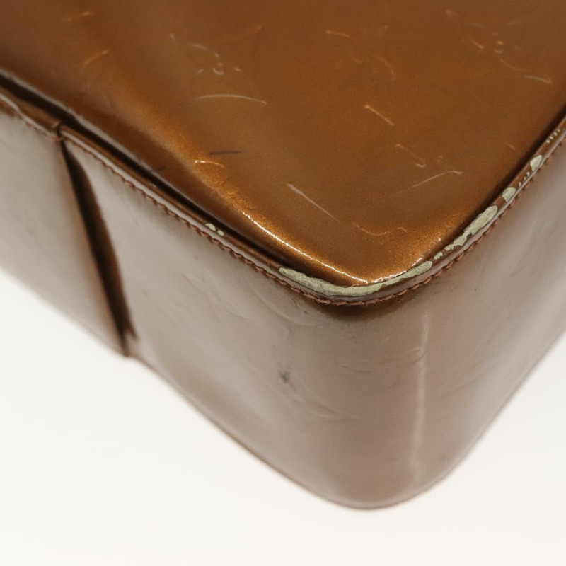 【日本直送】路易威登 Monogram Vernis Columbus 手提包 青銅色 M91134 LV Auth ep10401-8