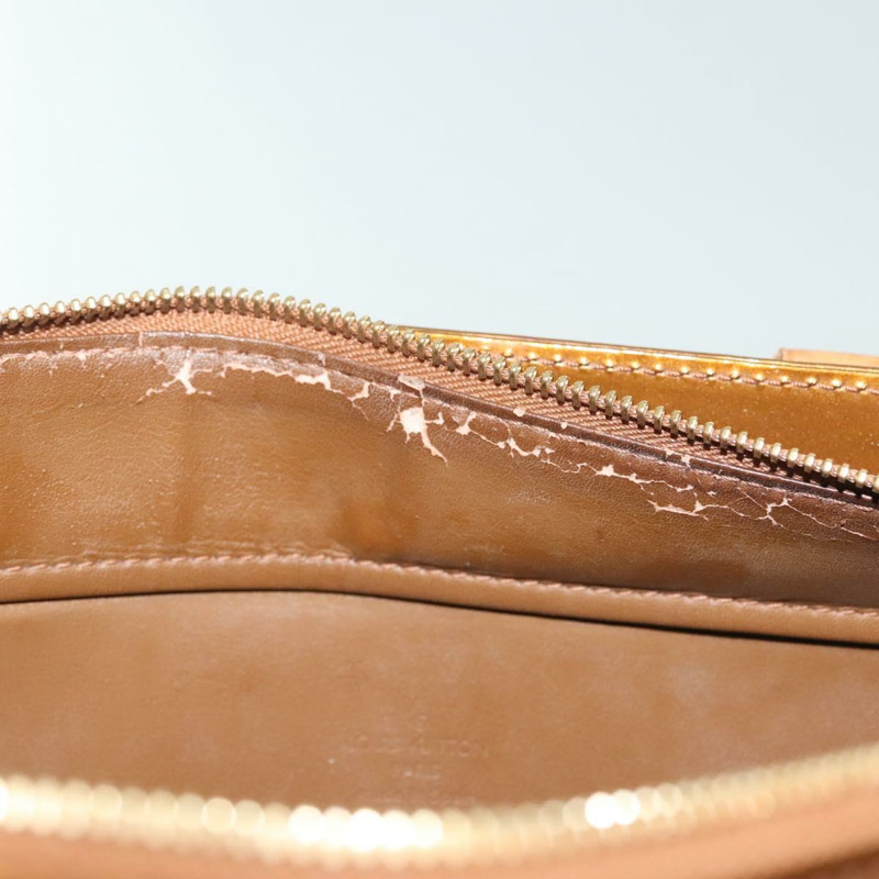 【日本直送】路易威登 Monogram Vernis Columbus 手提包 青銅色 M91134 LV Auth ep10401-9