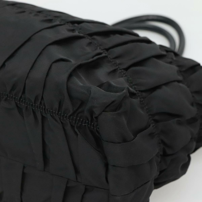 【日本直送】PRADA 尼龍托特包 黑色 銀色 正品 ep10543-8