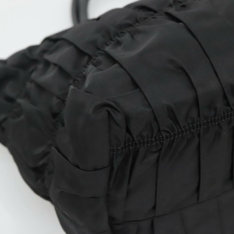 【日本直送】PRADA 尼龍托特包 黑色 銀色 正品 ep10543-13