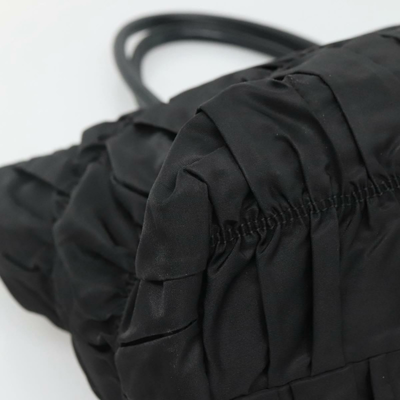 【日本直送】PRADA 尼龍托特包 黑色 銀色 正品 ep10543-15