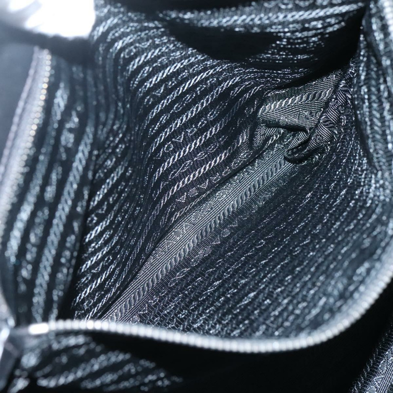 【日本直送】PRADA 尼龍托特包 黑色 銀色 正品 ep10543-20