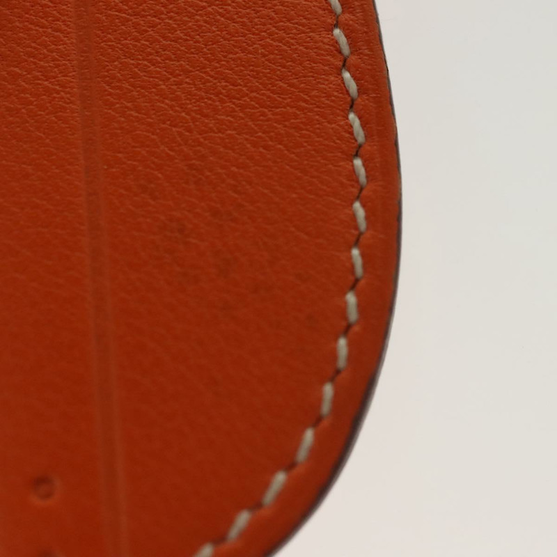 【日本直送】愛馬仕 Paddock 水手吊飾 皮革 棕色 正品 ac3861-3