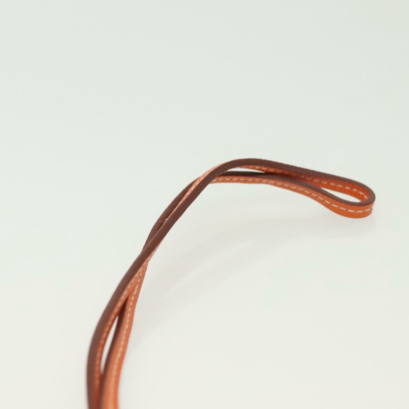 【日本直送】愛馬仕 Paddock 水手吊飾 皮革 棕色 正品 ac3861-8