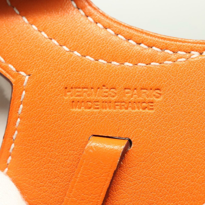 【日本直送】愛馬仕 Paddock 水手吊飾 皮革 棕色 正品 ac3861-9