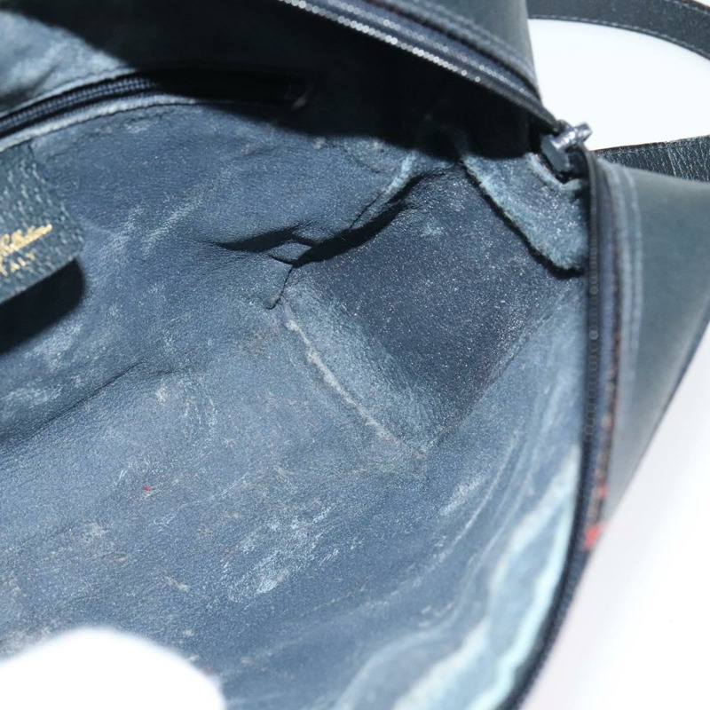 【日本直送】GUCCI GG Supreme Sherry Line 單肩包 PVC 海軍藍/金色 001 4071 5 Auth 141349-18