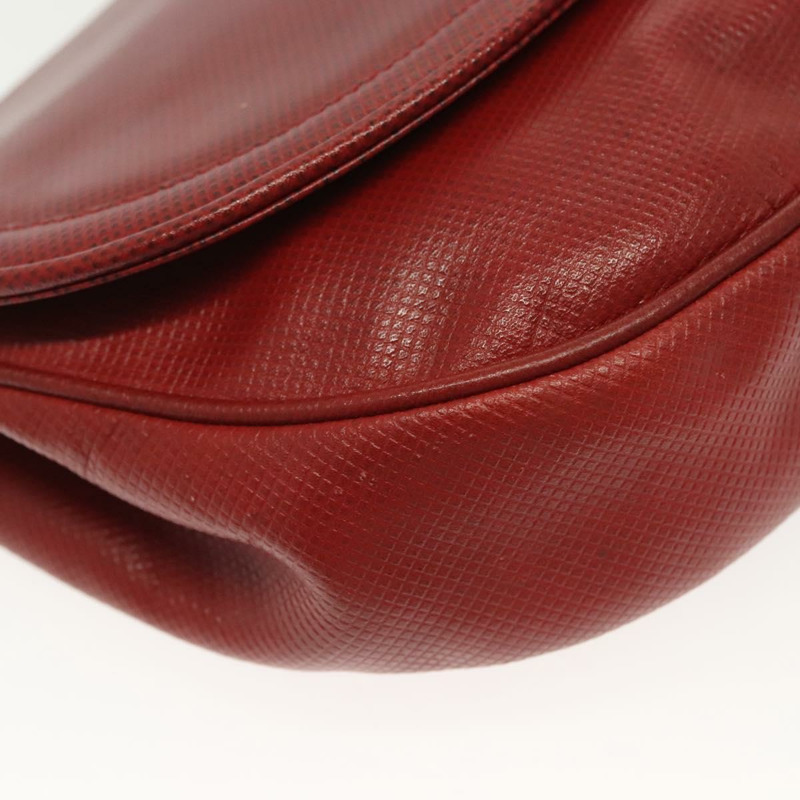 【日本直送】BOTTEGA VENETA 皮革肩背包 紅色 金色 正品 141290-8