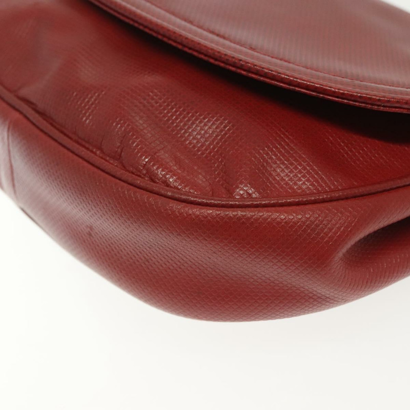 【日本直送】BOTTEGA VENETA 皮革肩背包 紅色 金色 正品 141290-13