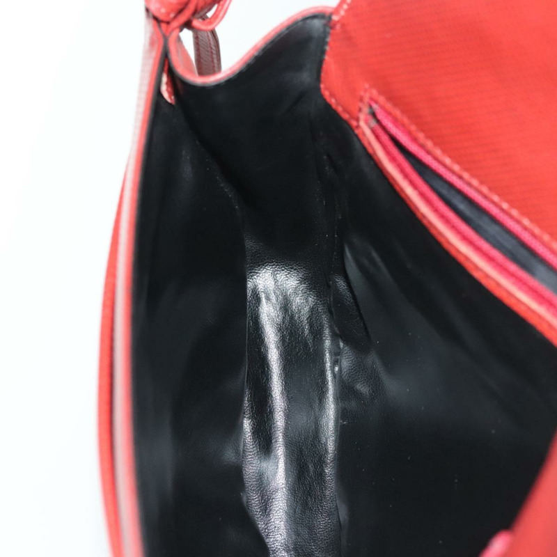 【日本直送】BOTTEGA VENETA 皮革肩背包 紅色 金色 正品 141290-18